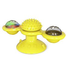 Load image into Gallery viewer, New Arrival Cat Toy Spin Windmill Interactive Kitty Toys for Pet Scratching Tickle Chew Grind Teeth Turntable Toys
