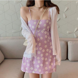 Summer Flavor Chic Lattice Print Slim Women Sexy Dress Sleeveless Spaghetti Strap Dress Fashion Slash Neck A Line Mini Dresses