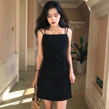 Load image into Gallery viewer, Summer Flavor Chic Lattice Print Slim Women Sexy Dress Sleeveless Spaghetti Strap Dress Fashion Slash Neck A Line Mini Dresses
